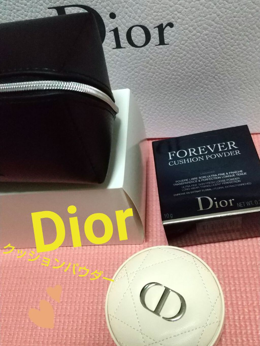 ディオールスキン フォーエヴァー クッション パウダー/Dior/ルースパウダーを使ったクチコミ（1枚目）