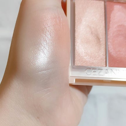 フェイスグロウカラー/CEZANNE/クリームハイライトを使ったクチコミ(6枚目)