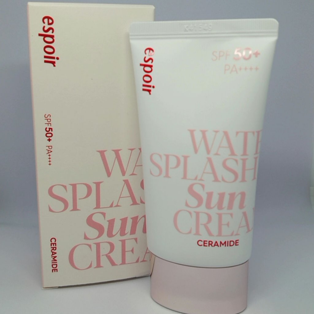 ウォータースプラッシュサンクリーム セラミド/espoir/日焼け止めクリームを使ったクチコミ（1枚目）