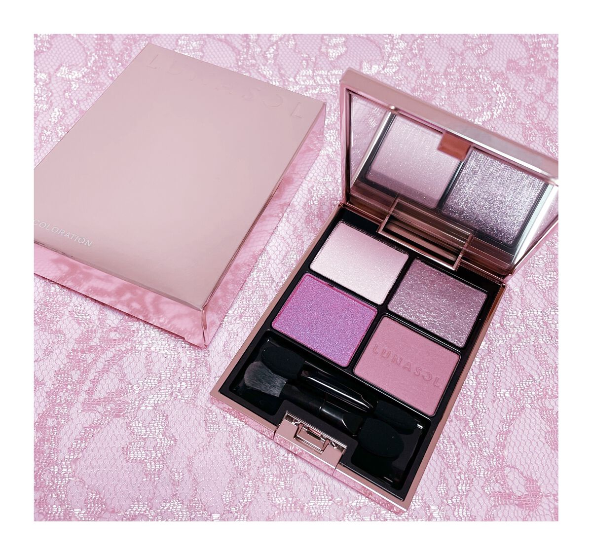 アイカラーレーション/LUNASOL/アイシャドウパレットを使ったクチコミ(2枚目)