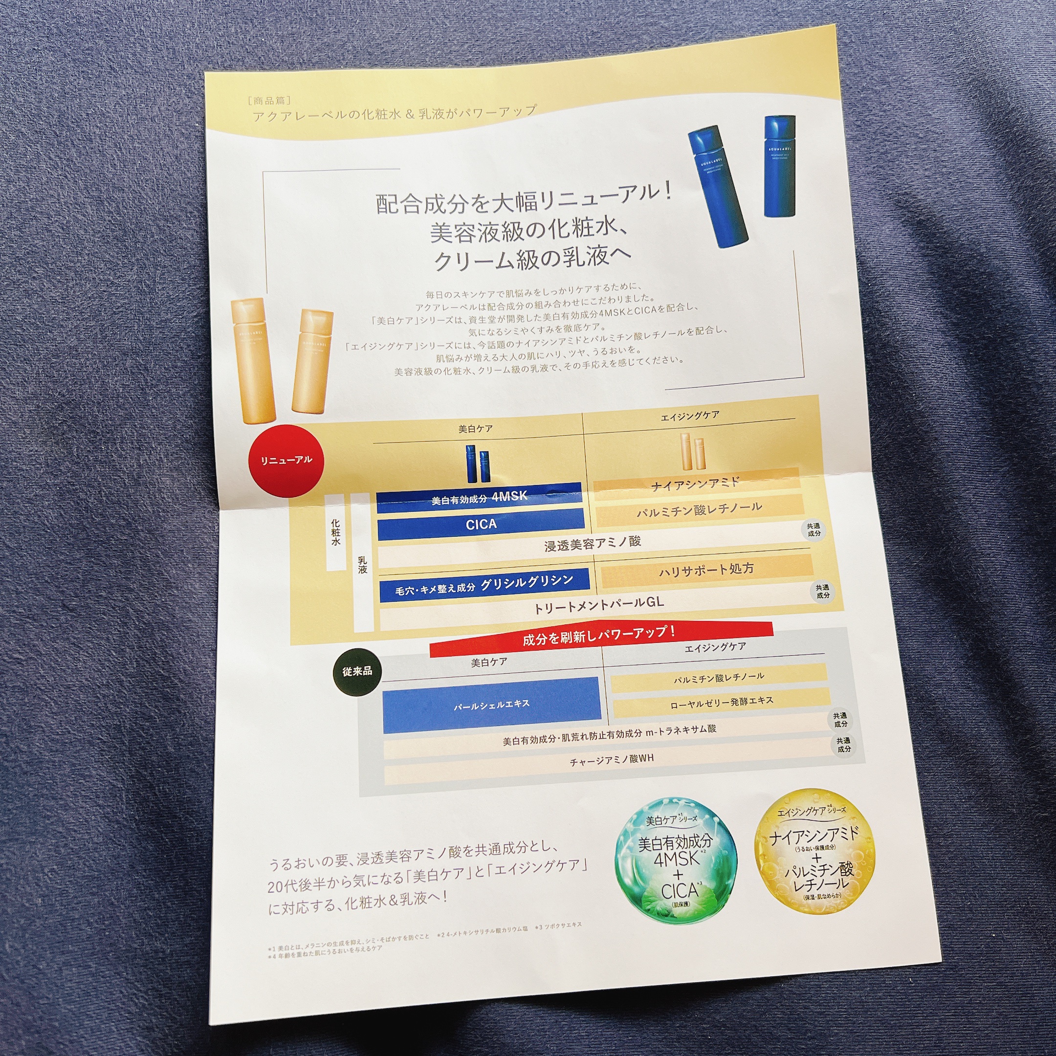 トリートメントミルク（ブライトニング）とてもしっとり/アクアレーベル/乳液を使ったクチコミ（2枚目）