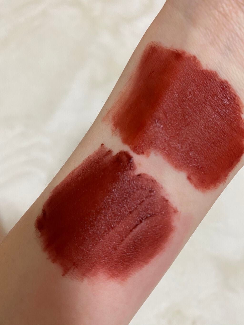 ゼロベルベットティント/rom&nd/リップティントを使ったクチコミ(2枚目)