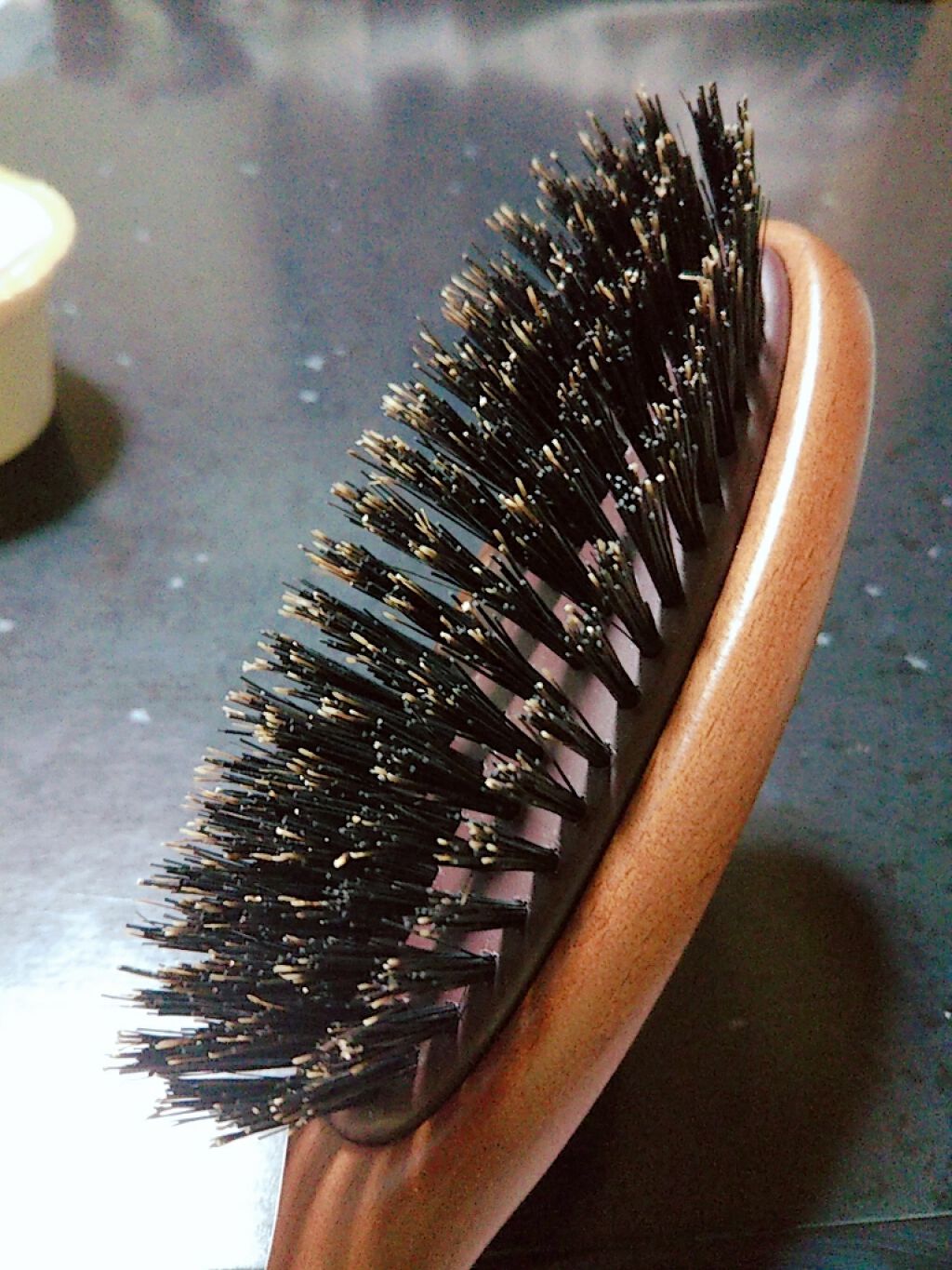 KENT ブラッシング ブラシ/池本刷子工業/ヘアブラシを使ったクチコミ（3枚目）