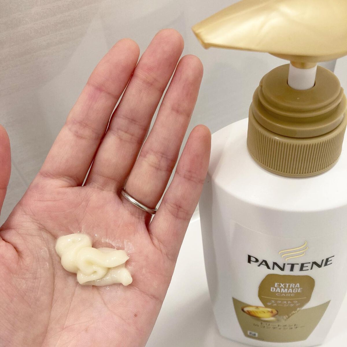 エクストラダメージケア シャンプー／トリートメント in コンディショナー シャンプー/パンテーン/市販シャンプーを使ったクチコミ（3枚目）