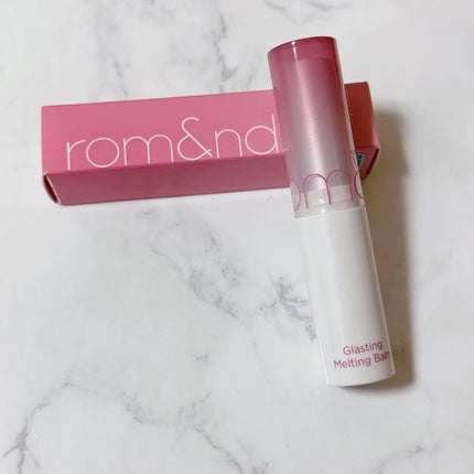 グラスティングメルティングバーム/rom&nd/リップバームを使ったクチコミ(1枚目)