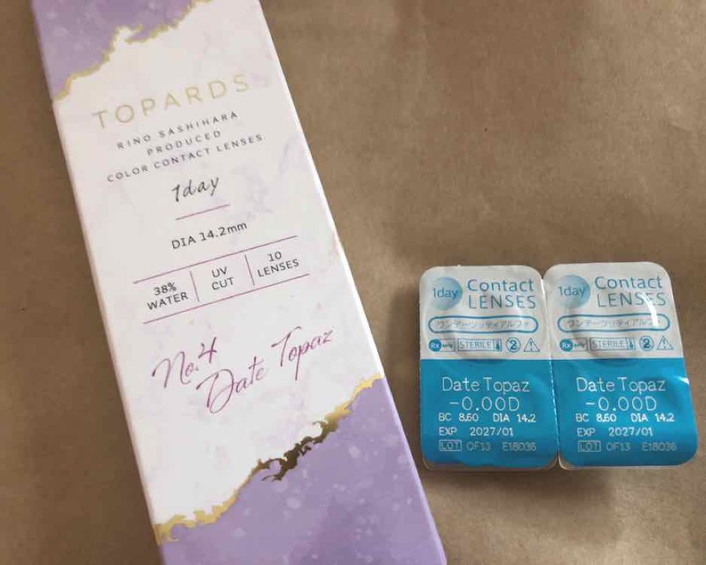 TOPARDS 1day/TOPARDS/ワンデー(1DAY)カラコンを使ったクチコミ(1枚目)