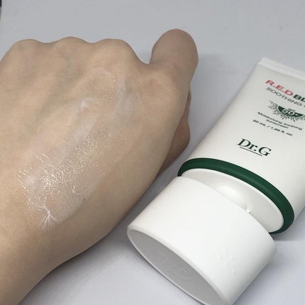 レッドブレミッシュスージングアップサン/Dr.G/日焼け止めクリームを使ったクチコミ(3枚目)