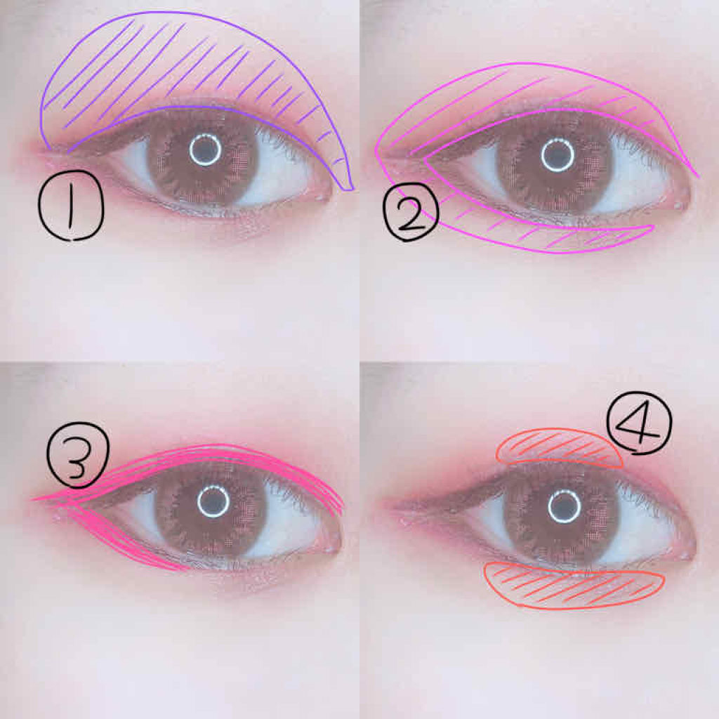 【旧品】パーフェクトスタイリストアイズ/キャンメイク/アイシャドウパレットを使ったクチコミ（2枚目）