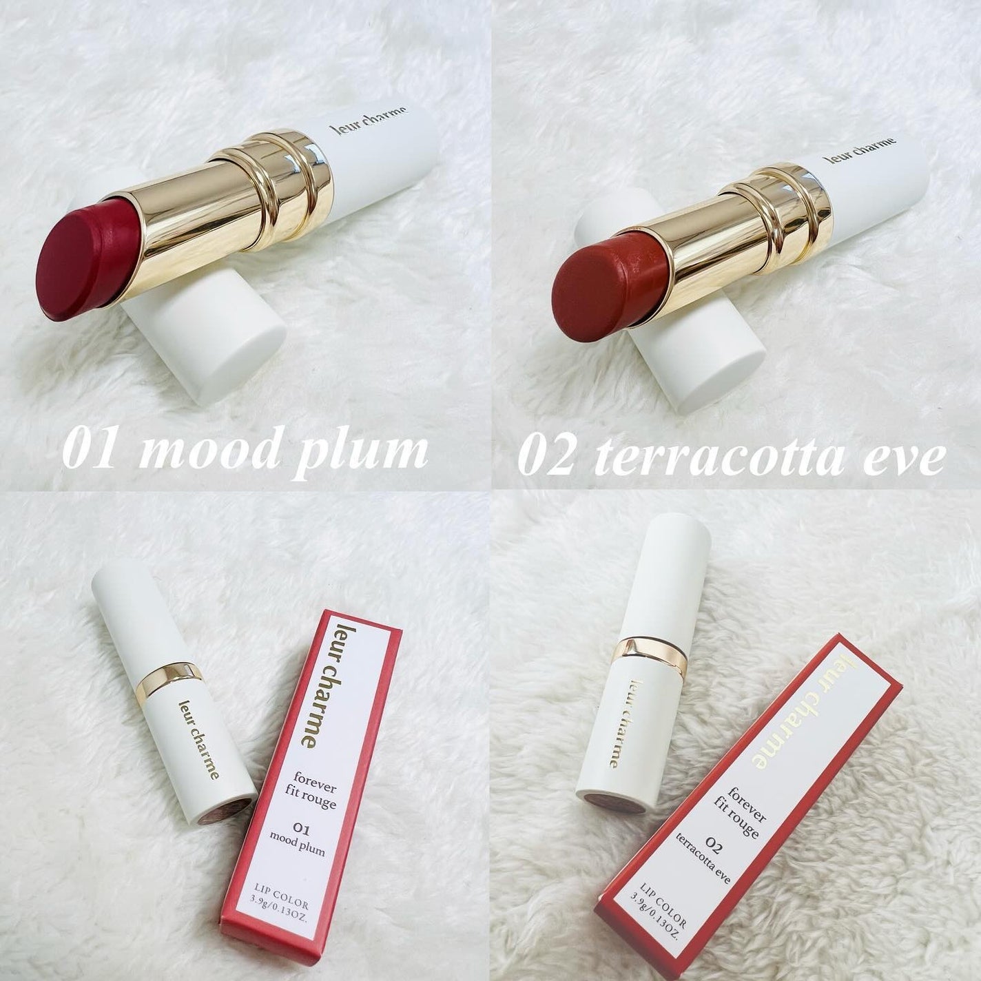 フォーエバー フィット ルージュ/leur charme/口紅を使ったクチコミ(2枚目)