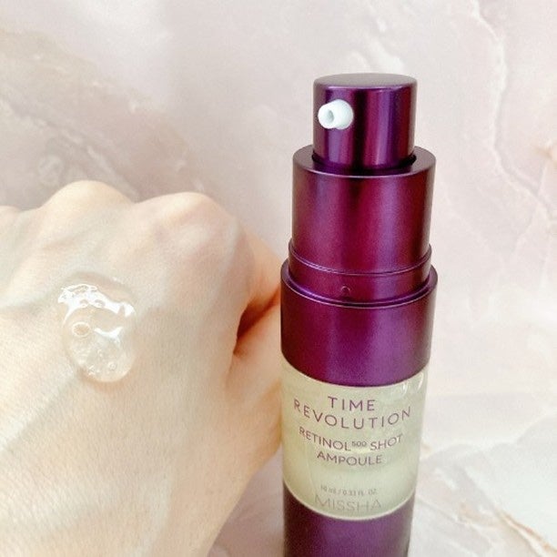 ミシャ タイムレボリューション レチ500ショット美容液/MISSHA/美容液を使ったクチコミ(3枚目)