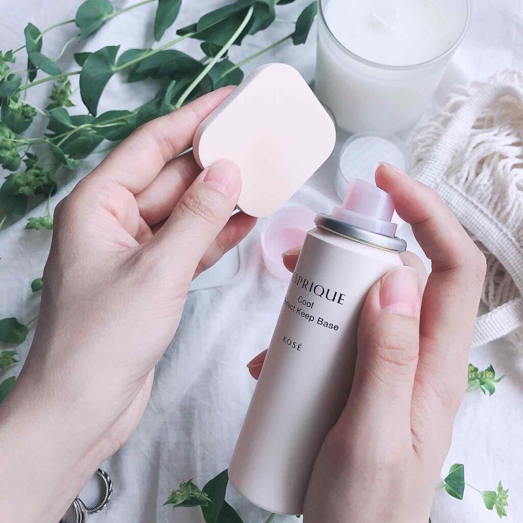 ひんやりタッチ パーフェクト キープ ベース/ESPRIQUE/化粧下地を使ったクチコミ(3枚目)