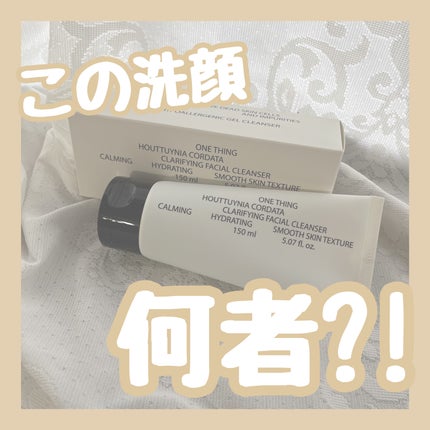 ドクダミ弱酸性フォームクレンジング/ONE THING/洗顔フォームを使ったクチコミ(1枚目)