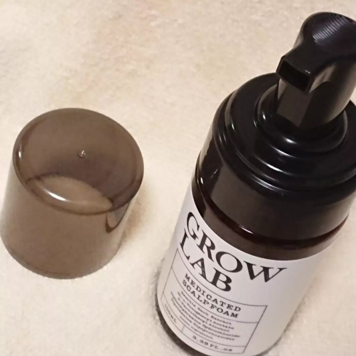 メディケイテッドスカルプフォーム/GROW LAB/頭皮ローションを使ったクチコミ（3枚目）