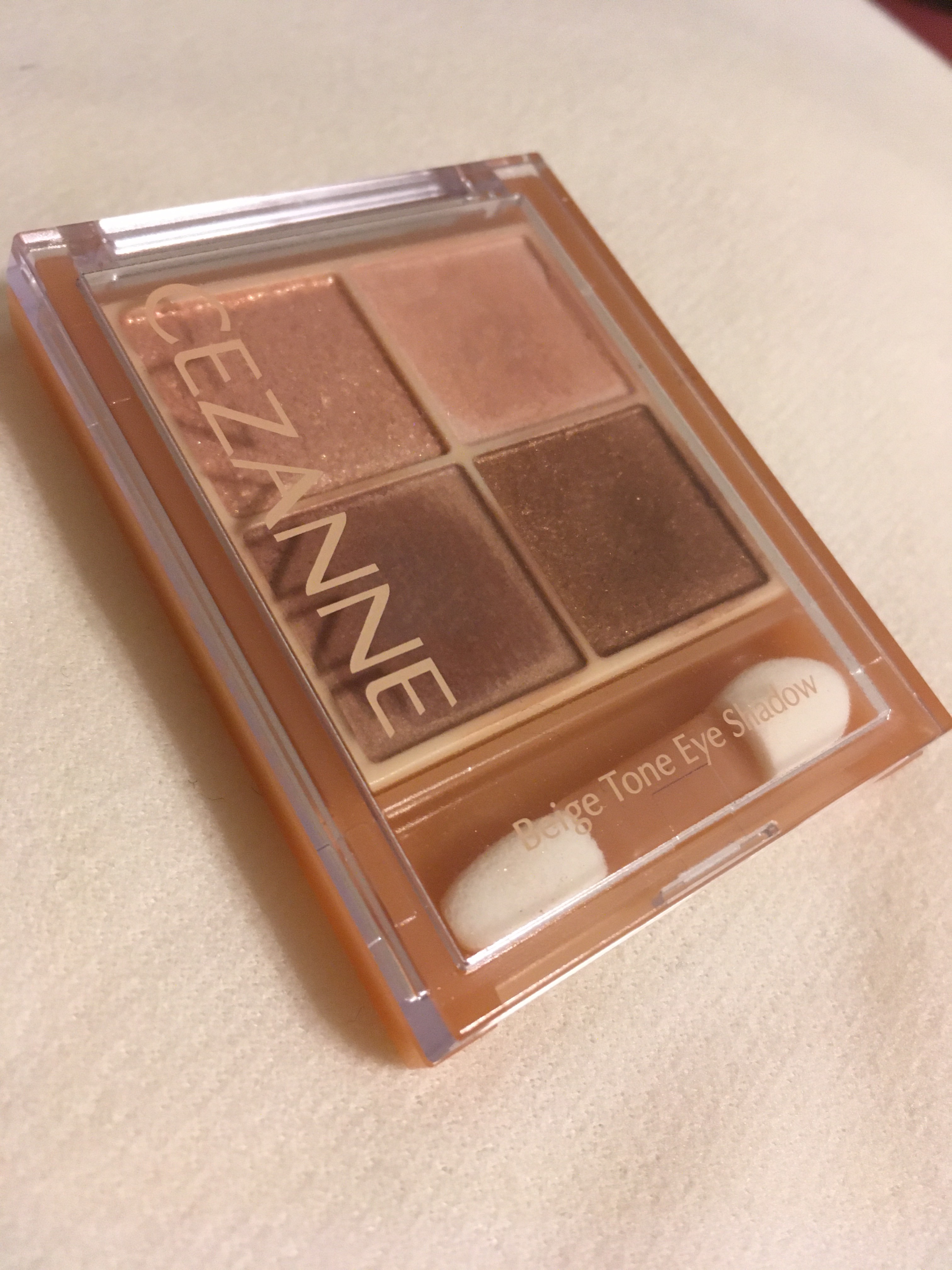 ベージュトーンアイシャドウ/CEZANNE/アイシャドウパレットを使ったクチコミ（1枚目）