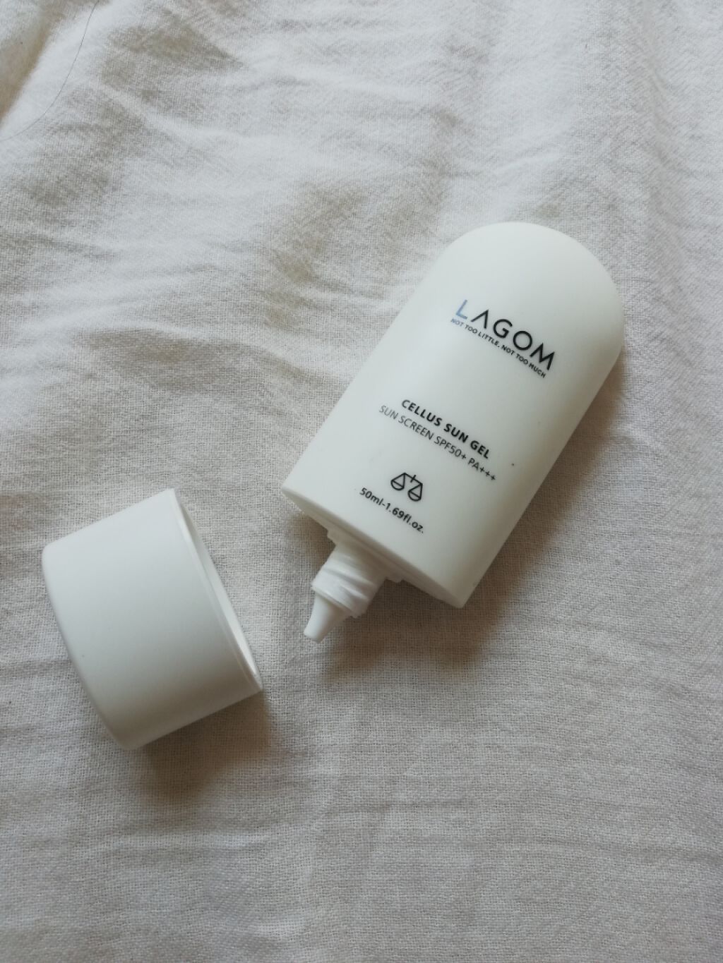 サンジェル SPF50+/PA+++/LAGOM /日焼け止め・UVケアを使ったクチコミ(1枚目)