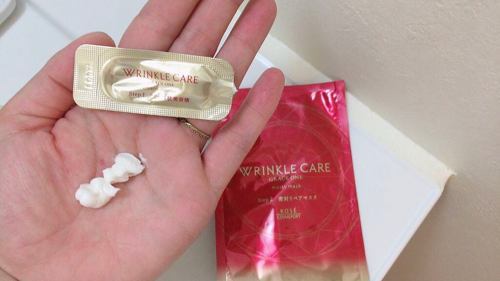 リンクルケア Wコンセントレートマスク/グレイスワン/シートマスク・パックを使ったクチコミ(3枚目)