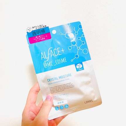 クリスタルモイスチャー アクアモイスチャー シートマスク/ALFACE+/シートマスク・パックを使ったクチコミ(1枚目)