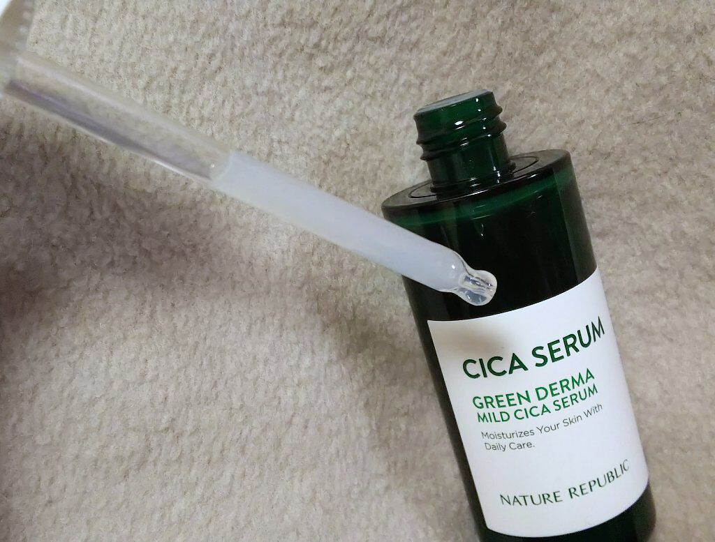 グリーンダーマCICAセラム/ネイチャーリパブリック/美容液を使ったクチコミ（2枚目）