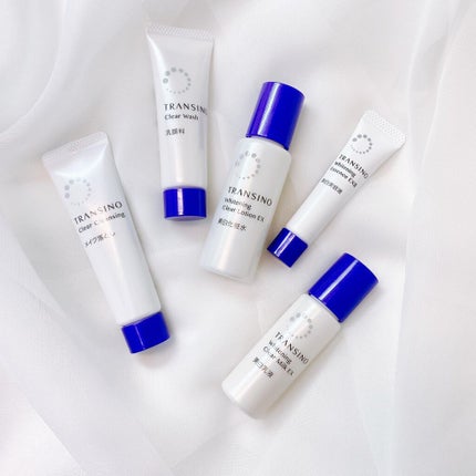 薬用スキンケアシリーズ トライアルセット/トランシーノ/スキンケアキットを使ったクチコミ(1枚目)