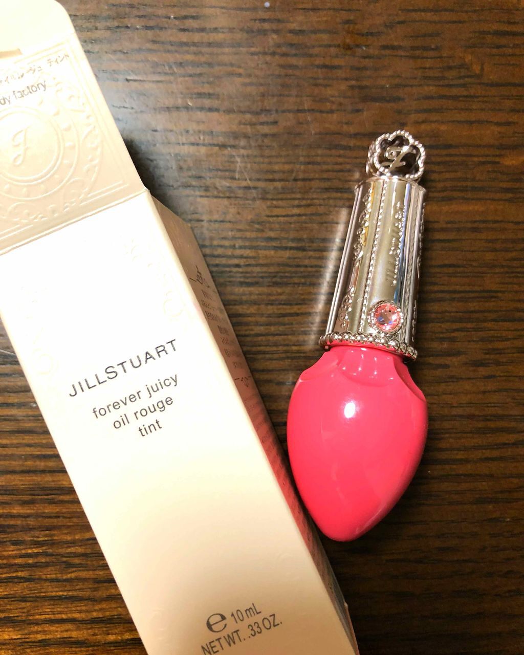 フォーエヴァージューシー オイルルージュ/JILL STUART/口紅を使ったクチコミ（1枚目）