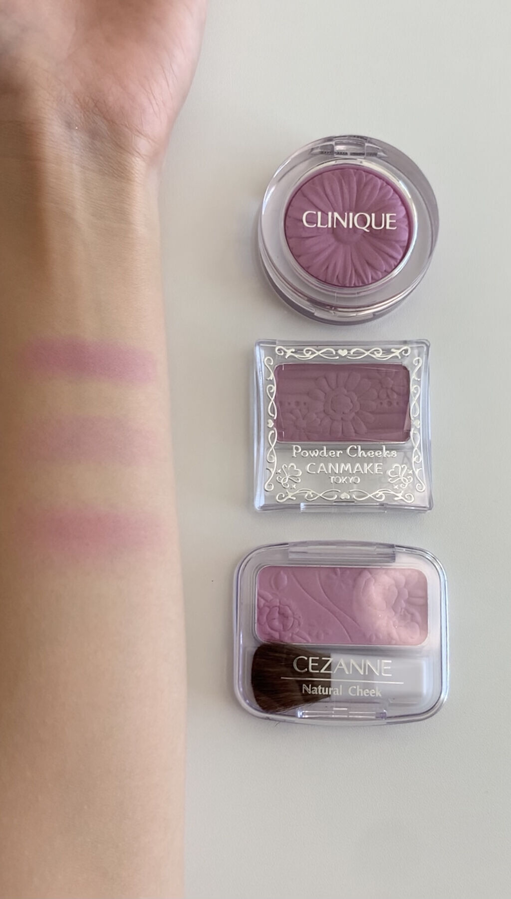 【旧品】パウダーチークス/キャンメイク/パウダーチークを使ったクチコミ（1枚目）