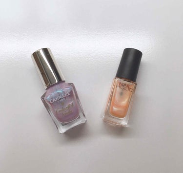 ネイルホリック Sheer pearl color/ネイルホリック/マニキュアを使ったクチコミ（2枚目）