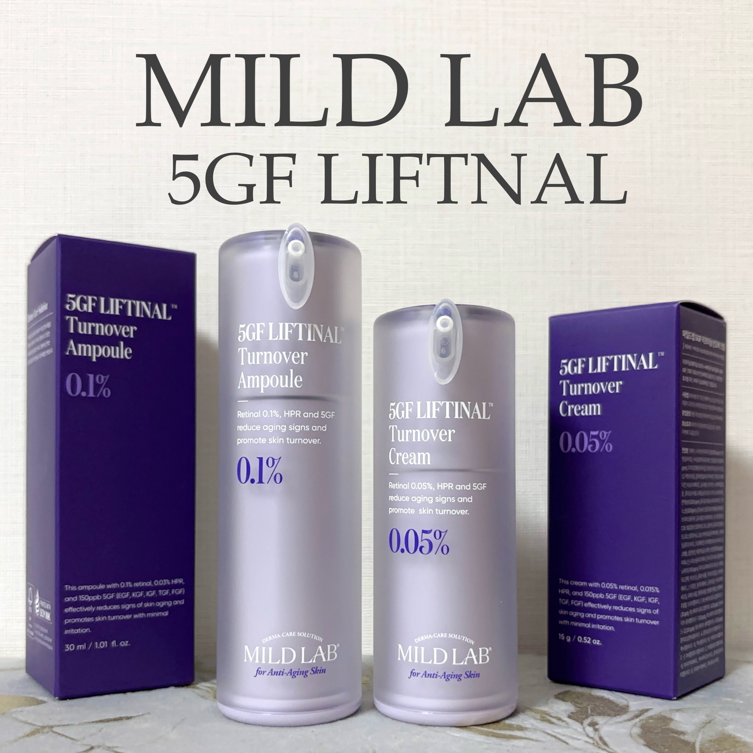 5GF リフティナル ターンオーバー 美容液/Mildlab/美容液を使ったクチコミ（1枚目）