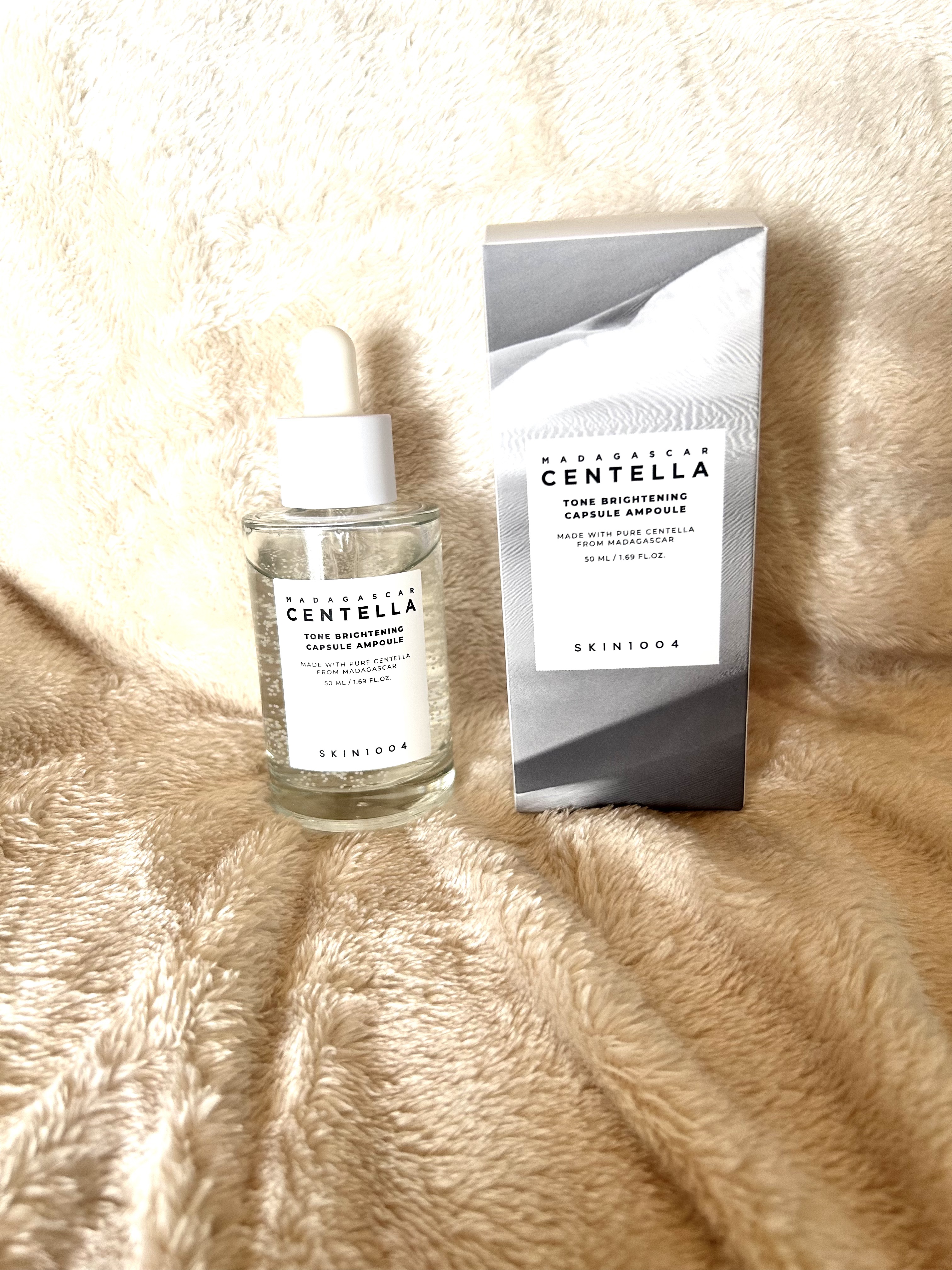 トーンブライトニング カプセルアンプル/SKIN1004/美容液を使ったクチコミ（1枚目）