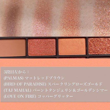 サマーアンレイテッド アイシャドーパレット/NARS/アイシャドウパレットを使ったクチコミ(6枚目)