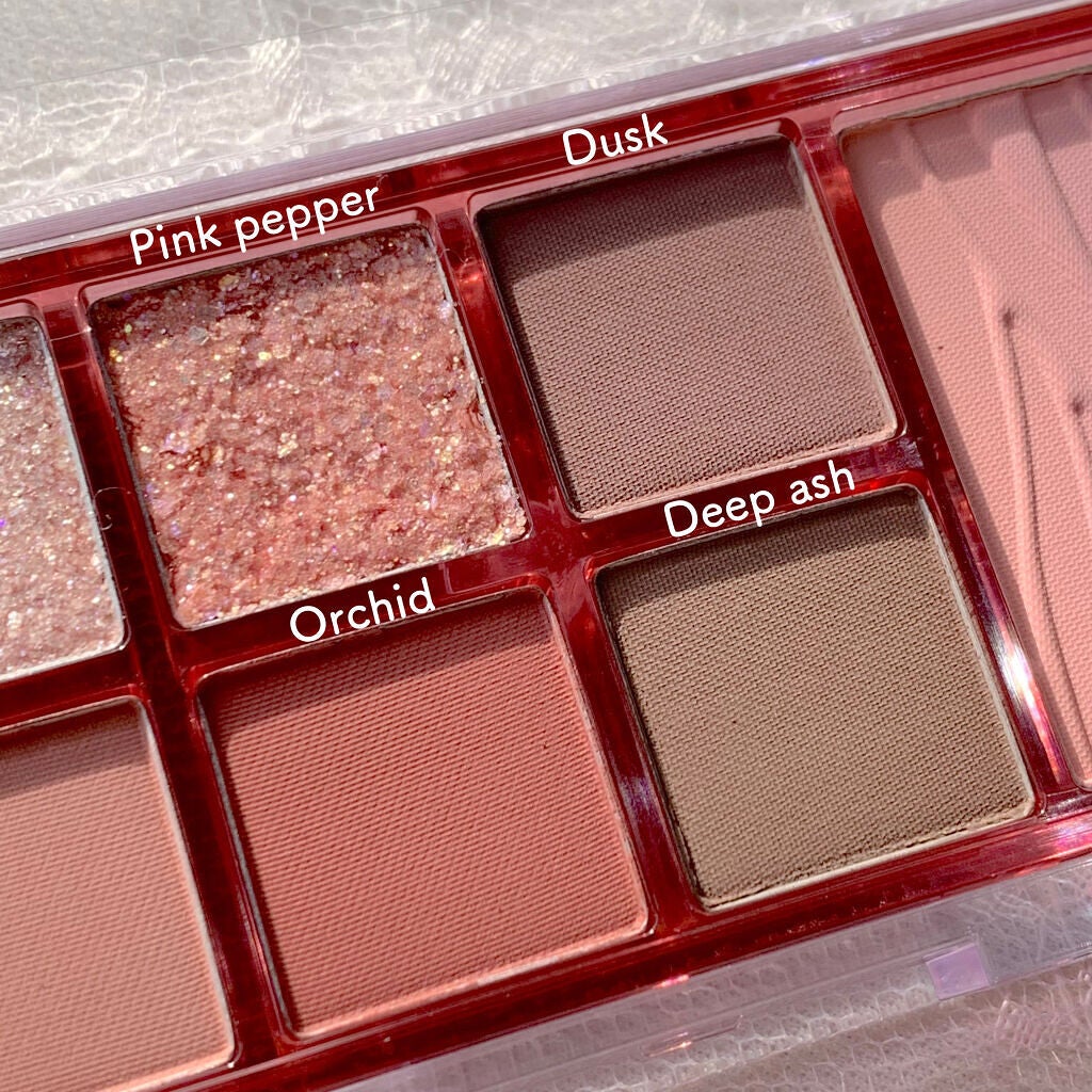 ミックスブラーリングアイパレット/wakemake/マルチパレットを使ったクチコミ(3枚目)