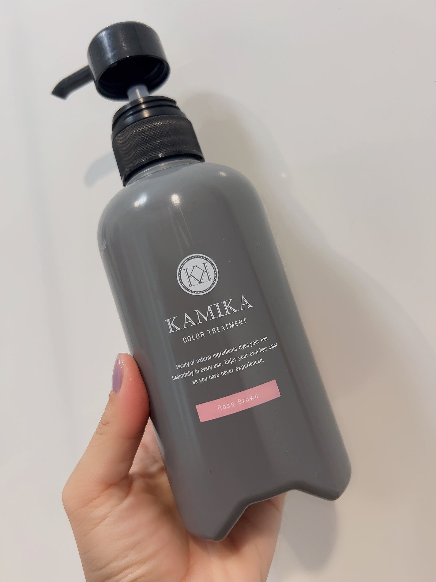 試してみた】KAMIKA白髪染めカラートリートメント KAMIKAの 試してみた】KAMIKA白髪染めカラートリートメント KAMIKAの