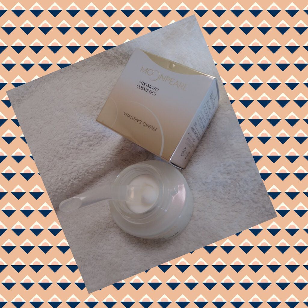 ムーンパール バイタライジングクリーム/ミキモト コスメティックス/フェイスクリームを使ったクチコミ(1枚目)