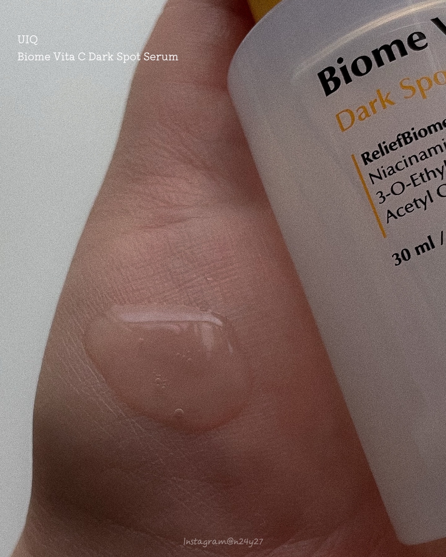 バイオームビタCダークスポットセラム/UIQ/美容液を使ったクチコミ（2枚目）