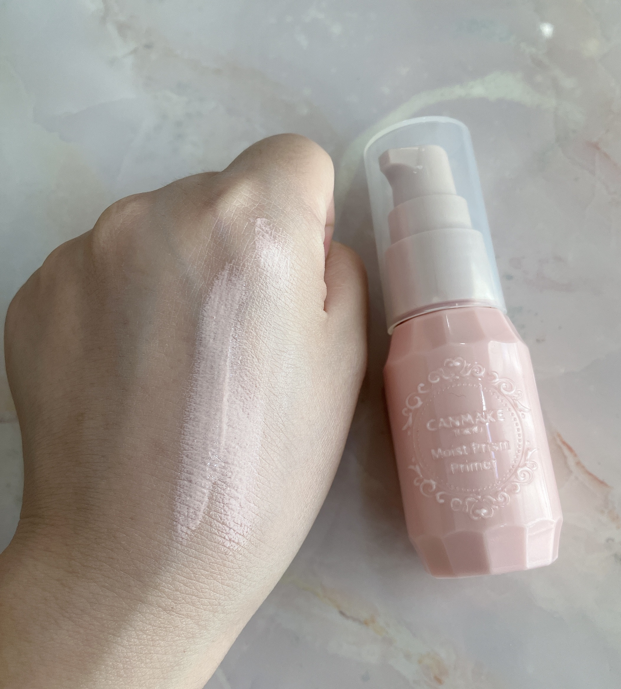 モイストプリズムプライマー/キャンメイク/化粧下地を使ったクチコミ（2枚目）