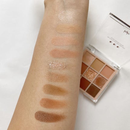 KEYBO FALL IN LOVE SHADOW PALETTE/keybo/アイシャドウパレットを使ったクチコミ(6枚目)