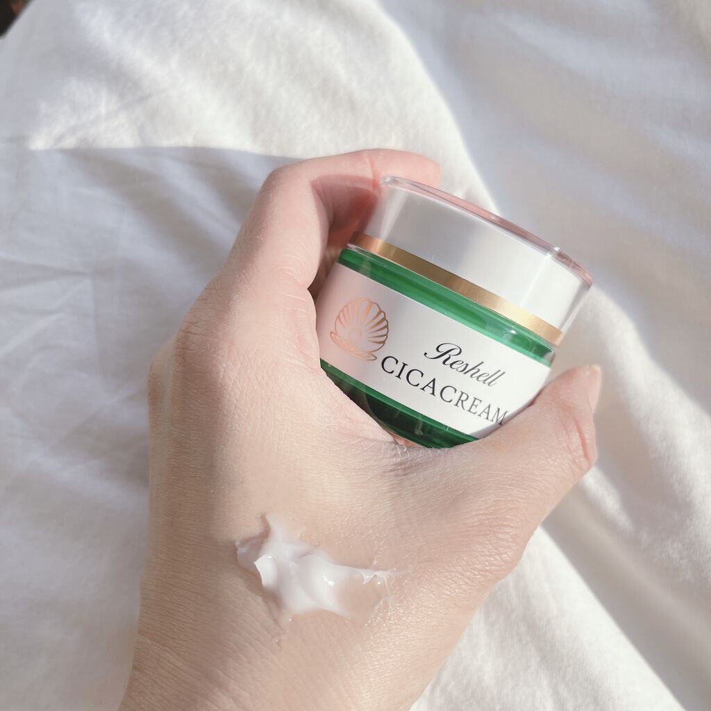 リシェル シカクリーム/Reshell/フェイスクリームを使ったクチコミ（3枚目）