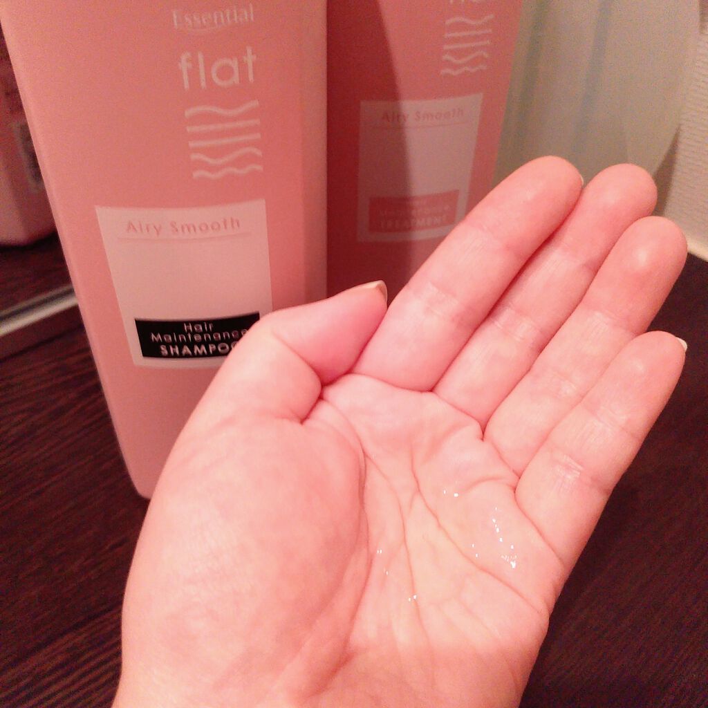 エアリースムースシャンプー/トリートメント/エッセンシャル flat/シャンプー・コンディショナーを使ったクチコミ(3枚目)