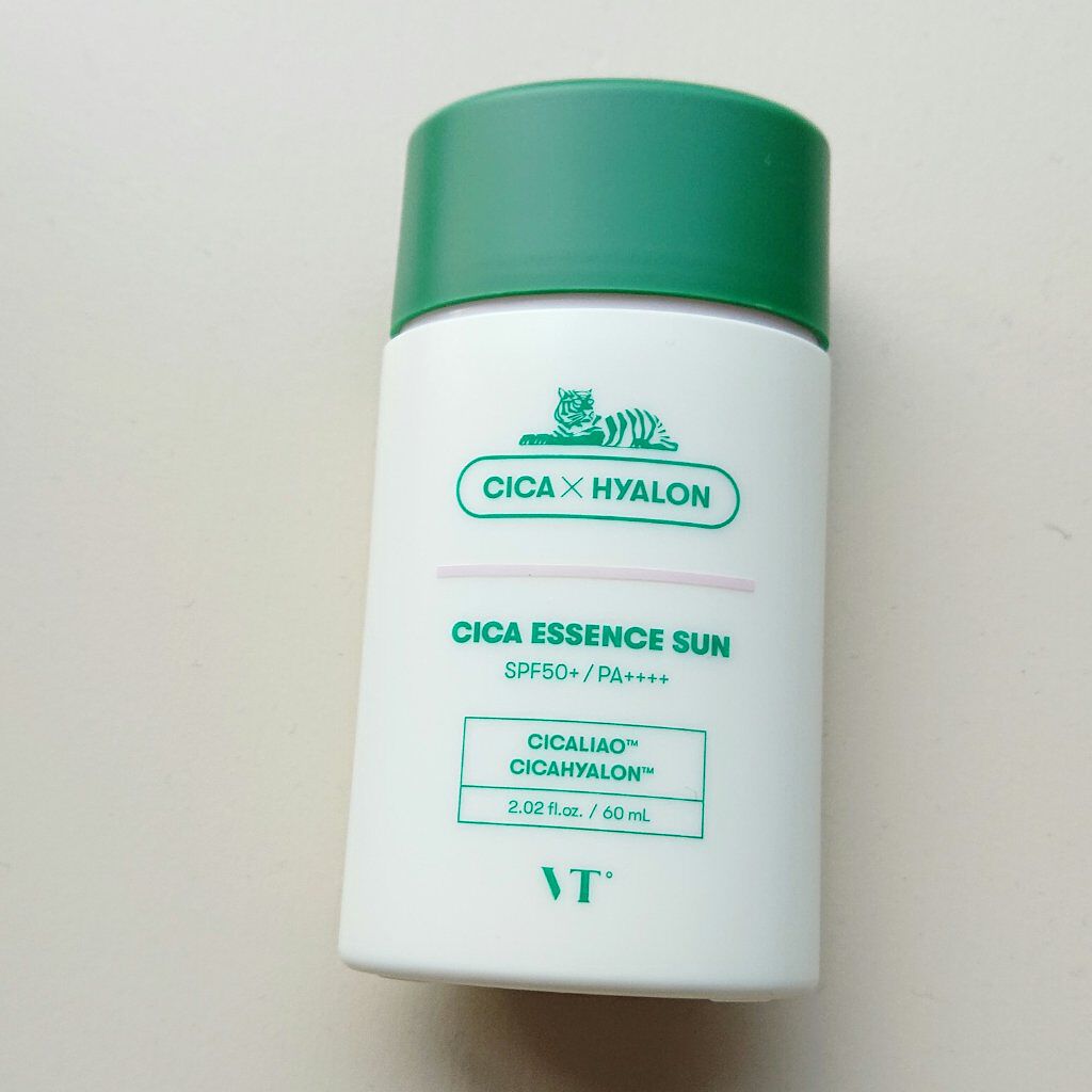 CICA エッセンスサン/VT/日焼け止めローションを使ったクチコミ（1枚目）
