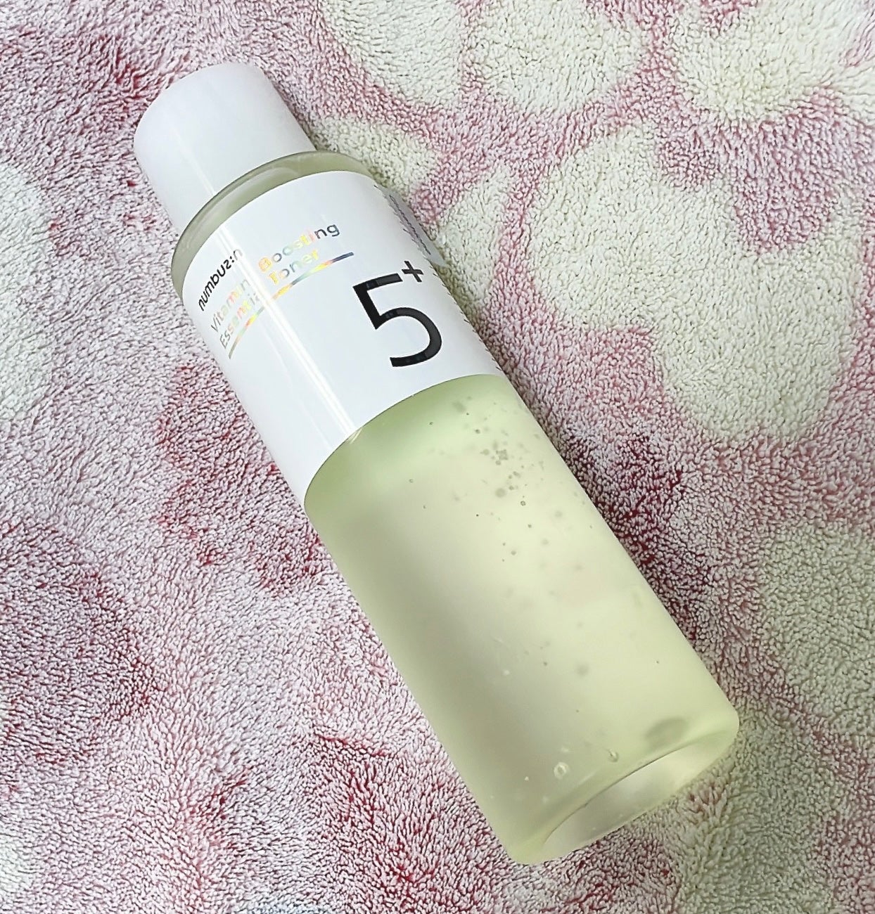 5番 白玉グルタチオンCエッセンシャルトナー/numbuzin/化粧水を使ったクチコミ(3枚目)