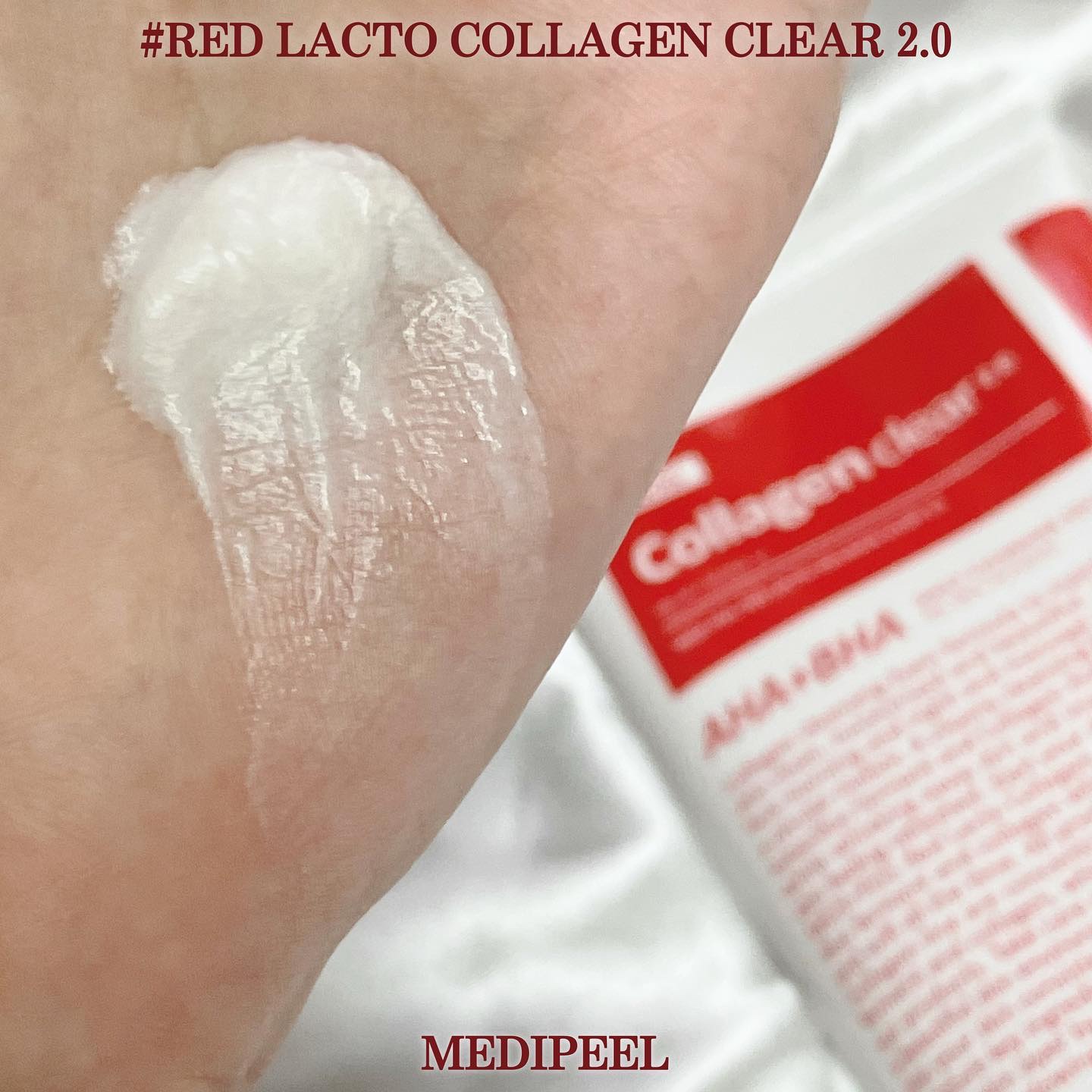 レッドラクトコラーゲンクリア2.0/MEDIPEEL/洗顔フォームを使ったクチコミ（3枚目）