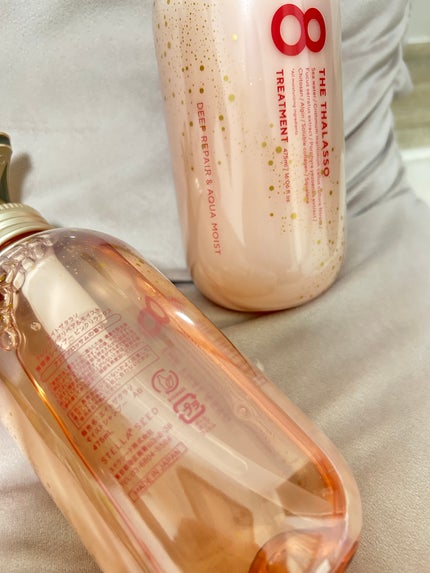 モイストシャンプー&モイストトリートメント ミニヘアマスク付き ピンクリラックス 限定キット/エイトザタラソ/その他キットセットを使ったクチコミ(2枚目)