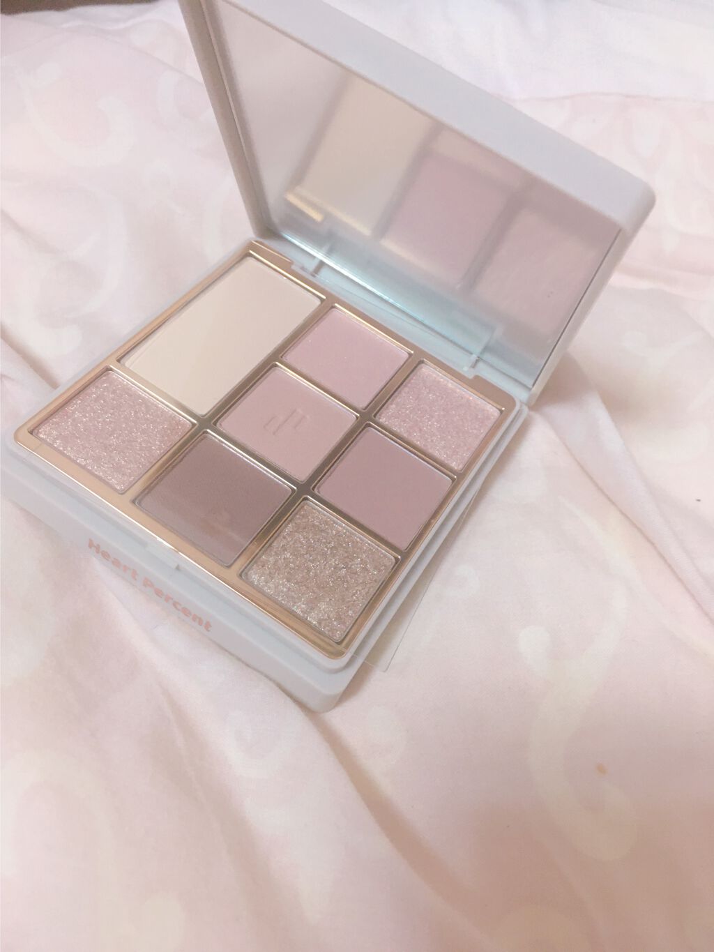 ドットオンムードアイパレット/Heart Percent/アイシャドウパレットを使ったクチコミ(2枚目)