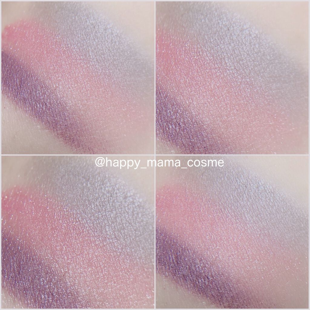 パーツリサイズシャドウ PU-1 グレイッシュパープル/KATE/アイシャドウパレットを使ったクチコミ（3枚目）