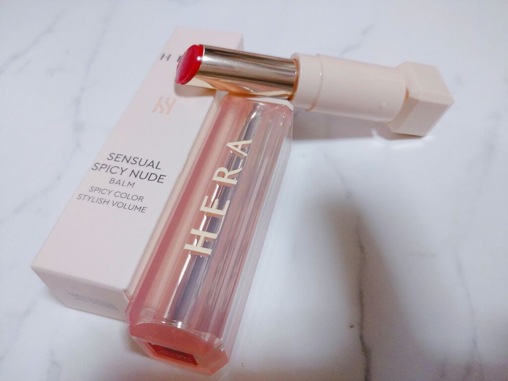 センシュアルスパイシーヌードバーム/HERA/口紅を使ったクチコミ（1枚目）