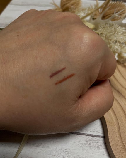 ぱすかる on LIPS 「CANMAKEクリーミータッチライナー05ビターキャラメルクリ..」(5枚目)