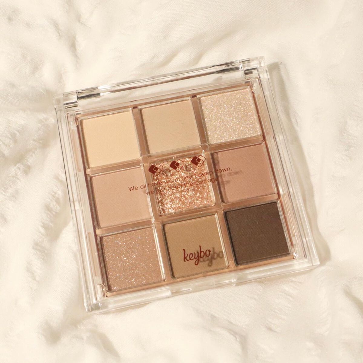 KEYBO FALL IN LOVE SHADOW PALETTE/keybo/アイシャドウパレットを使ったクチコミ（3枚目）