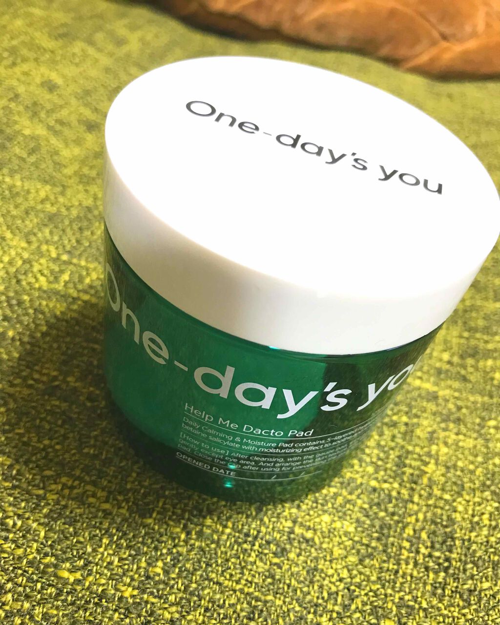 ヘルプミー! ダクトパッド/One-day's you/トナーパッドを使ったクチコミ(1枚目)