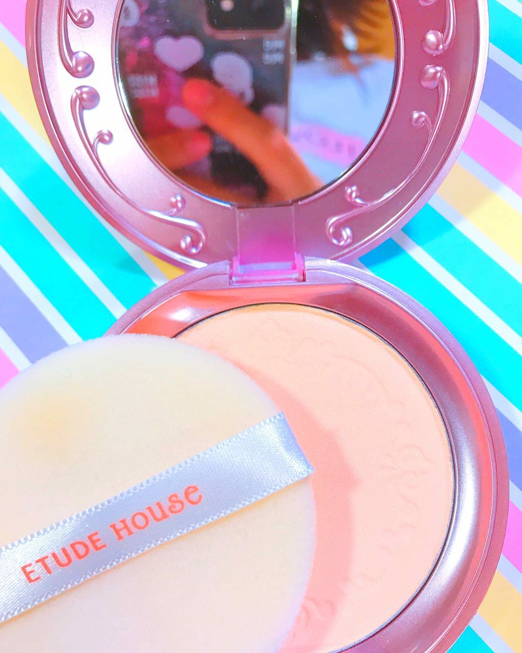 シークレットビーム パウダーパクト/ETUDE/プレストパウダーを使ったクチコミ（1枚目）