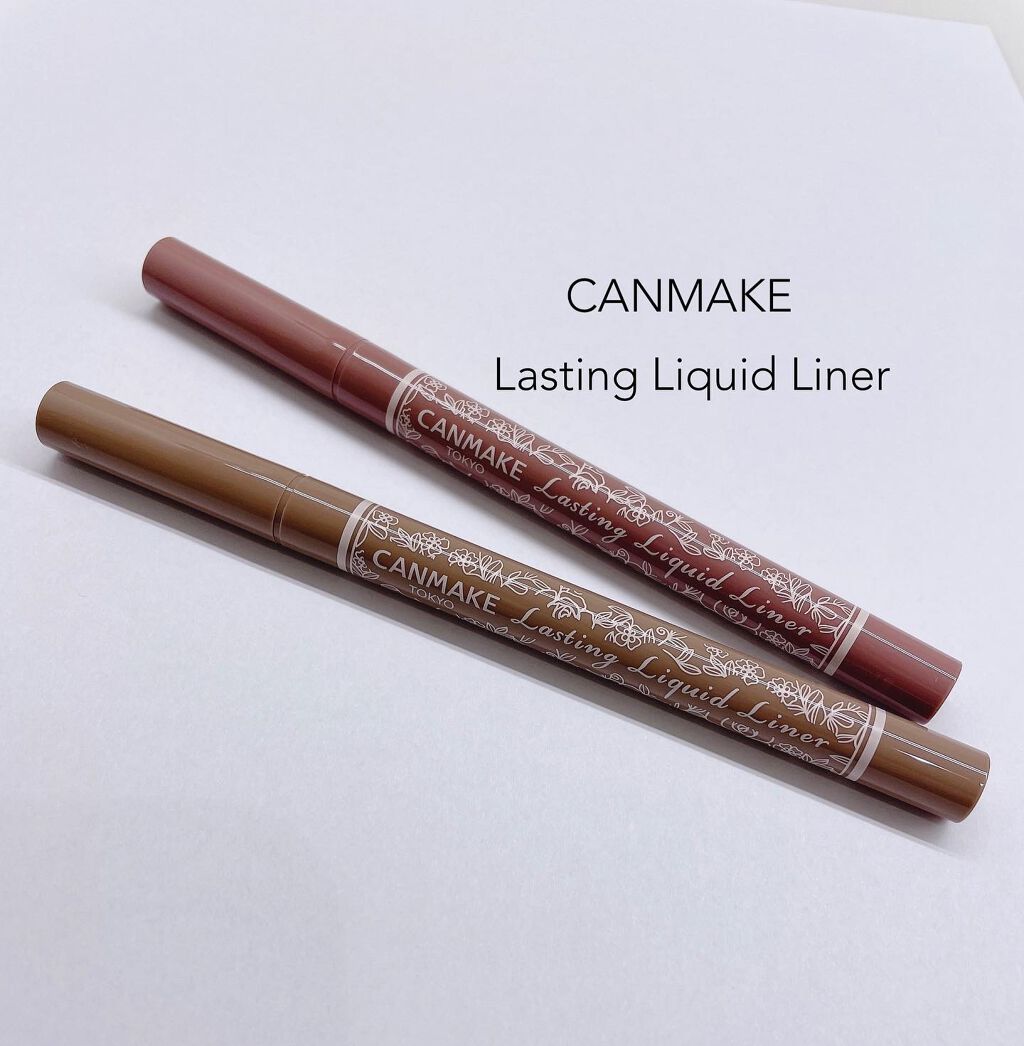 ラスティングリキッドライナー/キャンメイク/リキッドアイライナーを使ったクチコミ(1枚目)
