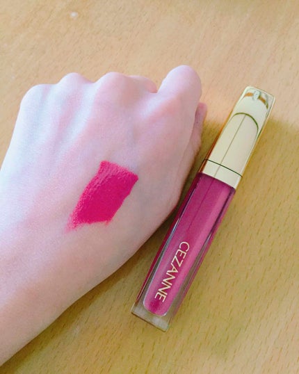 カラーティントリップ CT1 ピンク系/CEZANNE/リップティントを使ったクチコミ(3枚目)